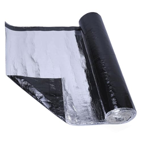 Dachbahn Selbstklebend, Dachfolie Aluminium Folie, Wasserdichtes Klebeband, Dachbahn, Dachfolie, Bitumenbahn, Einlage zur Dachabdichtung, für Gartenhäuser, Garagendächer und Schuppen(0.5x15m) von YJMYGS