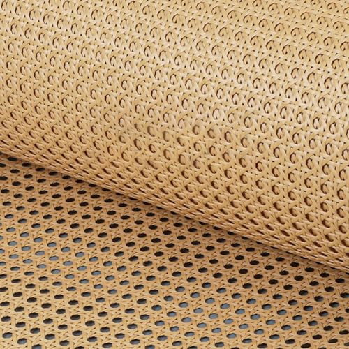 YJMYGS Wiener Geflecht Meterware, Natürliche Rattan Geflecht 40 x 100 cm, Rattan Meterware Gewebtes Rattan Möbel, Rattan Rolle für Stuhl, Möbel, Schrank, Kommode, Sessel, Schranktür(100x150cm) von YJMYGS