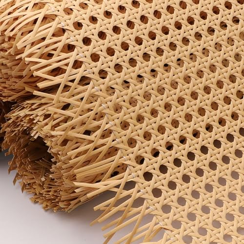 YJMYGS Wiener Geflecht Meterware, Natürliche Rattan Geflecht 40 x 100 cm, Rattan Meterware Gewebtes Rattan Möbel, Rattan Rolle für Stuhl, Möbel, Schrank, Kommode, Sessel, Schranktür(70x100cm) von YJMYGS