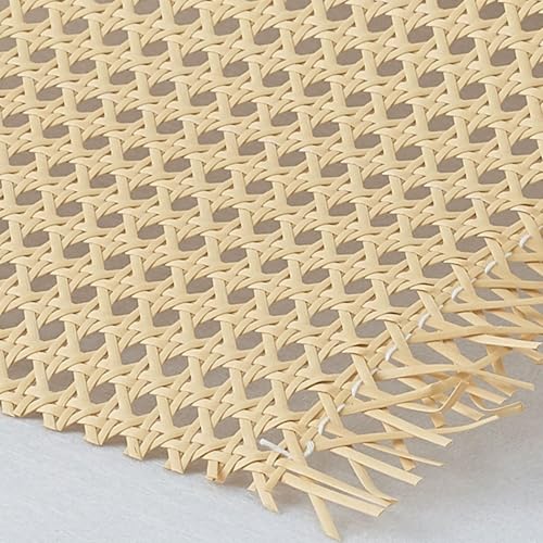 YJMYGS Wiener Geflecht Meterware, Natürliche Rattan Geflecht 40 x 100 cm, Rattan Meterware Gewebtes Rattan Möbel, Rattan Rolle für Stuhl, Möbel, Schrank, Kommode, Sessel, Schranktür(80x150cm) von YJMYGS