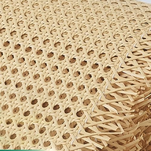 YJMYGS Wiener Geflecht Meterware, Natürliche Rattan Geflecht 40 x 100 cm, Rattan Meterware Gewebtes Rattan Möbel, Rattan Rolle für Stuhl, Möbel, Schrank, Kommode, Sessel, Schranktür(90x100cm) von YJMYGS