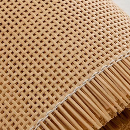 YJMYGS Wiener Geflecht Meterware, Natürliche Rattan Geflecht 40 x 200 cm, Rattan Meterware Gewebtes Rattan Möbel, Rattan Rolle für Stuhl, Möbel, Schrank, Kommode, Sessel, Schranktür(40x400cm) von YJMYGS