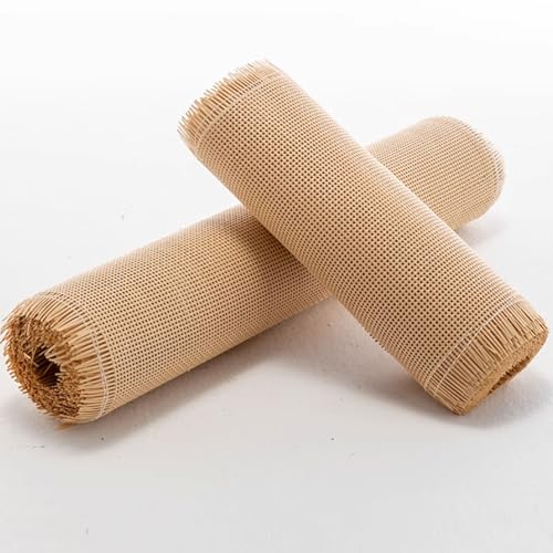 YJMYGS Wiener Geflecht Meterware, Natürliche Rattan Geflecht 40 x 200 cm, Rattan Meterware Gewebtes Rattan Möbel, Rattan Rolle für Stuhl, Möbel, Schrank, Kommode, Sessel, Schranktür(50x300cm) von YJMYGS