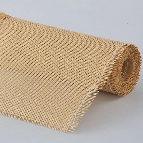 YJMYGS Wiener Geflecht Meterware, Natürliche Rattan Geflecht 40 x 200 cm, Rattan Meterware Gewebtes Rattan Möbel, Rattan Rolle für Stuhl, Möbel, Schrank, Kommode, Sessel, Schranktür(70x400cm) von YJMYGS