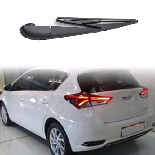 YJPHR Auto Heckscheibenwischer für Auris mk2 hecktür 2013-2018, Heckwischerblatt Hinten Wischerarm Set Ersatz Zubehör von YJPHR
