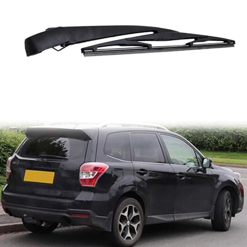 YJPHR Auto Heckscheibenwischer für Forester SJ MK4 2012-2018, Heckwischerblatt Hinten Wischerarm Set Ersatz Zubehör von YJPHR