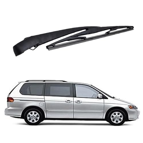 YJPHR Auto Heckscheibenwischer für Odyssey MPV 2003-2005, Heckwischerblatt Hinten Wischerarm Set Ersatz Zubehör von YJPHR