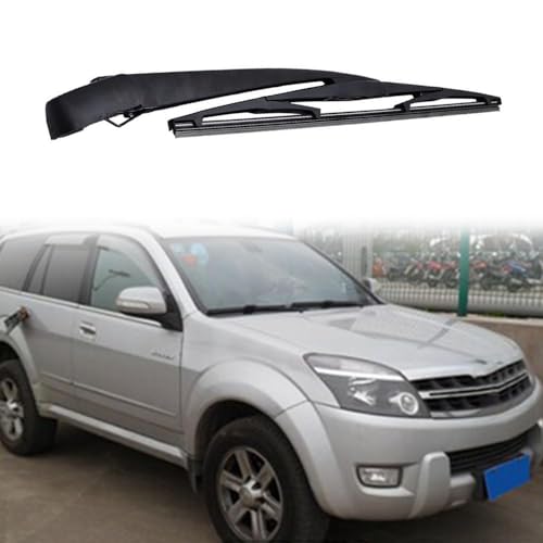 YJPHR Auto Heckscheibenwischer für große Wand schweben haval h3 x240 h5 x200, Heckwischerblatt Hinten Wischerarm Set Ersatz Zubehör von YJPHR