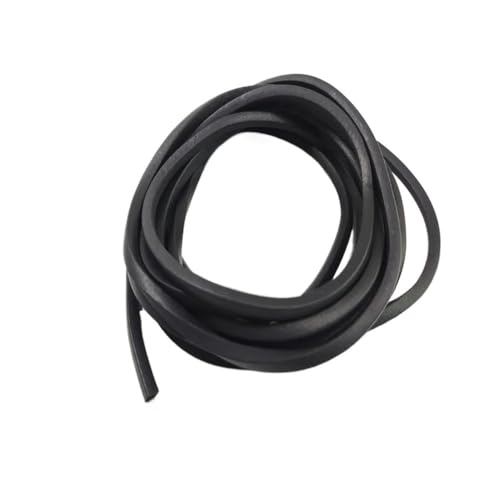 1 Stück Dichtungsstreifen EPDM-Schaumgummi, quadratisch versiegelter EPDM-Schwamm-Flachstreifen for den Maschinenbau(10MM*6MM*3.0M) von YJQHODY