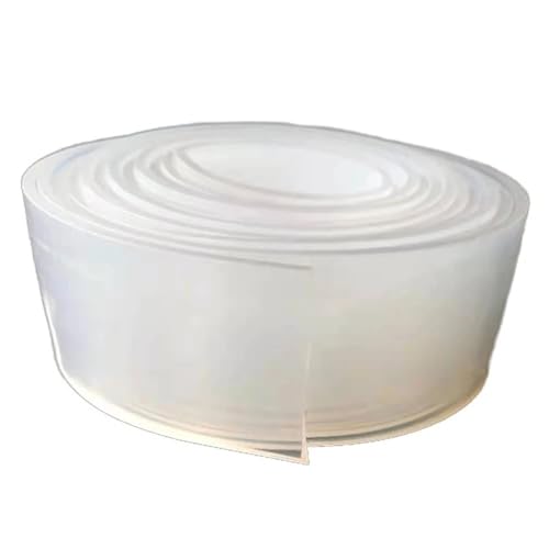 1 Stück Silicagel-Dichtungsstreifen, Länge 1 Meter, wasserbeständige Silikonkautschuk-Feststoffscheibe(8MM*20MM) von YJQHODY