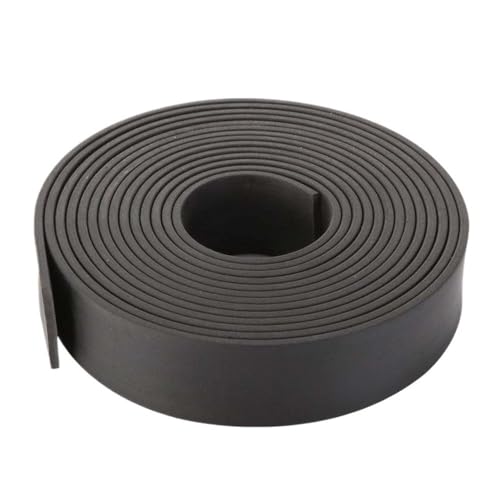 1 Stück flacher Gummidichtungsstreifen, Länge 1 Meter, quadratischer stoßdämpfender Antikollisionsgummistreifen(30MM*10MM) von YJQHODY