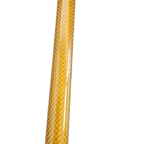 2 Stück Kohlefaserrohre, 3K, glänzende Oberfläche, leichte Festigkeit, präzise geschnittene Faserrohre for RC(Yellow,16x14mm) von YJQHODY
