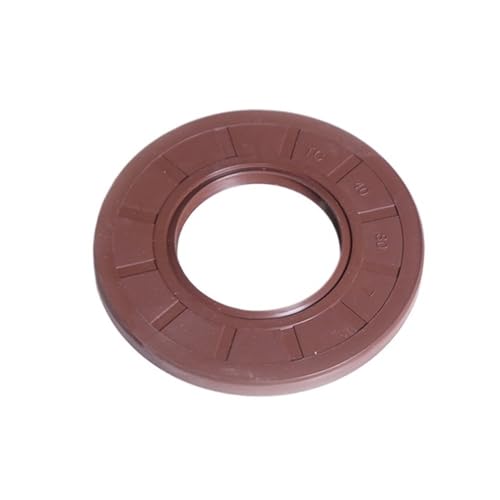 2 Stück braune FKM-Rahmen-Öldichtung, ID 26–30 mm TC-Fluorkautschuk-Dichtungsringe, Abdeckung mit Doppellippe for Lager(28x62x10mm) von YJQHODY