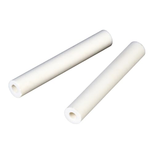20 Stück Hohlrohre aus Aluminiumoxidkeramik, Thermoelement-Schutzrohre zur Temperaturregelung(1X2X10mm) von YJQHODY