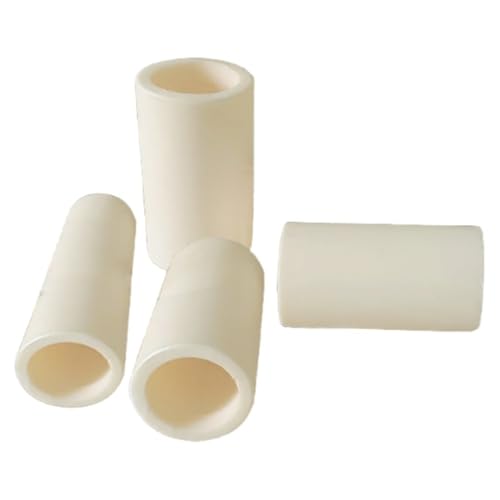 4 Keramikröhren mit Aluminiumoxid, Aluminiumoxid-Porzellanrohre mit Einzelbohrung zur Temperaturregelung(0.6x1x100mm) von YJQHODY