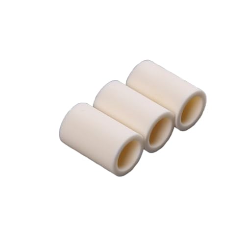 5 Stück Aluminiumoxidröhren, weißes Thermoelement-Schutzkeramikrohr zur Sensorabschirmung(5X8X22mm) von YJQHODY