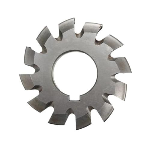 Modulus Degrees Disc Stirnradfräser M1-M10, PA20 Evolventen-HSS-Zahnradfräser for Holzschnitte, 1 Stück(M2*8) von YJQHODY