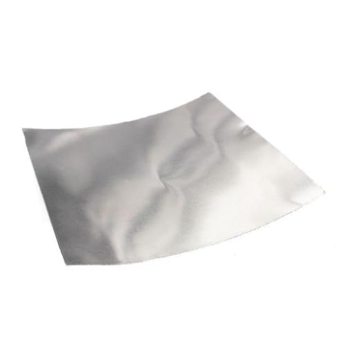 Reine Zinkfolie, 0,01 mm bis 6 mm dick, Zn-Blech, Unterlegband for die Galvanisierung, 1 Stück(0.4x100x100mm) von YJQHODY
