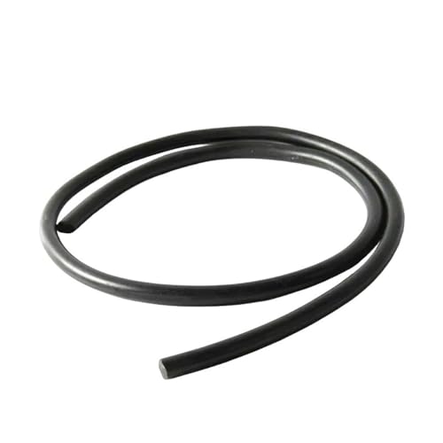 YJQHODY 1 Stück Gummistreifendichtung Nitrilseil, schwarze Volldichtung O-Ring-Dichtungsleiste for Möbel(7.5mmx20m) von YJQHODY