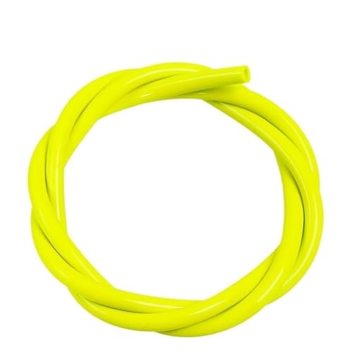 YJQHODY 1 Stück Silikon-Wasserwiderstandsschlauch, flexibles Gummi-Weichrohr mit Innendurchmesser 5 mm, 4 mm, 3 mm for die Architektur(Yellow,5METERS*7MM*9MM) von YJQHODY