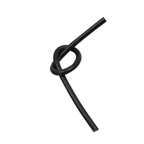 YJQHODY 1 Stück schwarzes, massives Rundstab-Säulenkabel aus Nitril, massiver Gummi-Dichtungsstreifen for die Elektroindustrie(6.5mm*10m) von YJQHODY