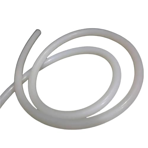 YJQHODY 1 Stück weißes, mit Silikagel versiegeltes O-Ring-Kabel, wasserfester Silikonkautschuk-Unterlegscheibenstreifen mit rundem Kopf(3mmx5M) von YJQHODY