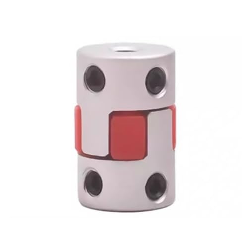 YJQHODY 1 piece 2-Backen-Graviermaschinenanschluss Servomotor-Koppler aus Aluminiumlegierung, Pflaumenkupplung mit großem Drehmoment(20X30X4X4mm) von YJQHODY