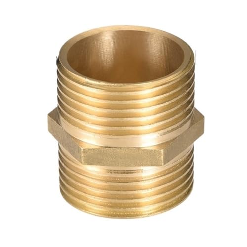 YJQHODY 1 piece Rohr Hex Fitting Adapter, Nippel Stecker Quick-Connect Sanitär Rohr Joiner Hohe-Leistung(1 * 1 inch) von YJQHODY