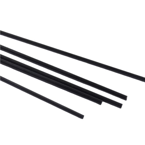 YJQHODY 10 Stück Carbonfaserstangen, 1000 mm lange Carbonfaserstäbe zur Verstärkung von Drachen- und Zeltstrukturen(2.1x1000mm) von YJQHODY