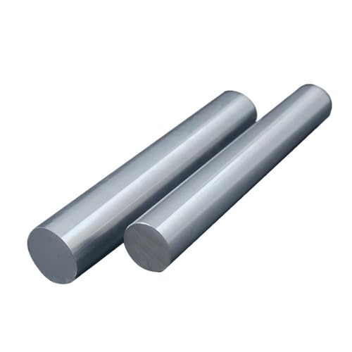 YJQHODY 2 Stück geschmiedete Metall-Rundstäbe, Durchmesser 5/12/16 mm, gerade Stange aus Aluminiumlegierung for Heimwerkerarbeiten(15x500mm) von YJQHODY
