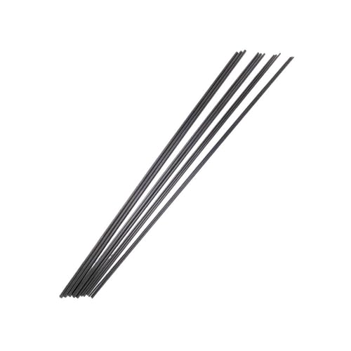 YJQHODY 20 Stück massive Kohlefaserstäbe, leichte Stärke for RC-Flugzeugarme und DIY-Stützstangen(5.0mm*0.5m) von YJQHODY