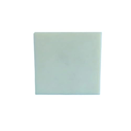 YJQHODY Aluminiumoxid-Keramik-Korundplatte, experimentelle Substratplatte, Keramikplatte for den Laborgebrauch, 1 Stück(100x100x2mm) von YJQHODY