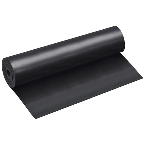 YJQHODY Dichtungsblattrolle aus Neoprengummi, solide Antivibrationsgummi-Padstreifen for DIY-Dichtungen, 1 Stück(1220x305x4.8mm) von YJQHODY