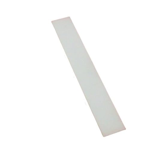 YJQHODY Dünne Aluminiumoxid-Keramikplatte, 0,5/0,6 mm dicke Kühlkörperdichtung zur Elektronikkühlung, 1 Stück(10x80x0.5mm) von YJQHODY