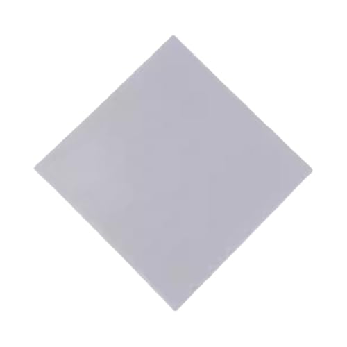 YJQHODY Dünne Aluminiumoxid-Keramikplatte, 0,5/0,6 mm dicke Kühlkörperdichtung zur Elektronikkühlung, 1 Stück(5x5x0.5mm) von YJQHODY