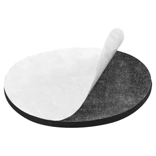 YJQHODY Gummi-Vollscheiben, selbstklebende Dichtungspads, Durchmesser 5–100 mm, runde Gummidichtungen for Schmierdichtungen, 10 Stück(75 x 1.5mm) von YJQHODY