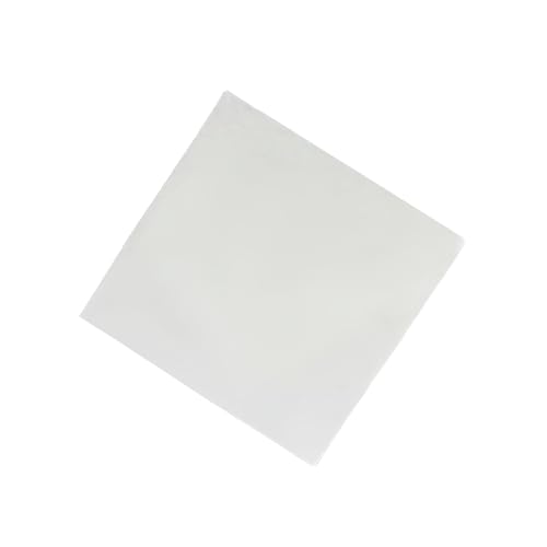 YJQHODY Keramik-Experimentierplatte, 0,5–2 mm dick, quadratisches Kühlpad, weißes Blatt for Maschinen, 1 Stück(129X129X0.5mm) von YJQHODY