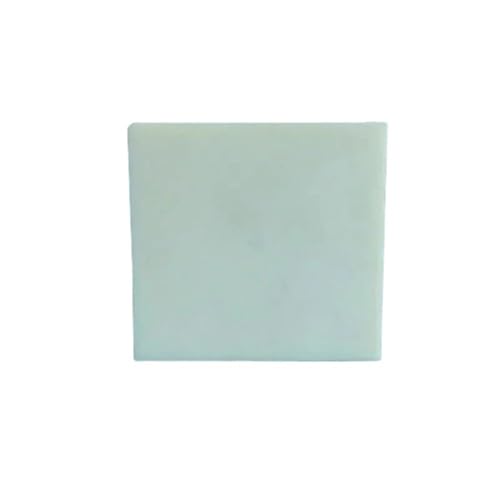 YJQHODY Nicht poröse Aluminiumoxid-Keramikplatte, 3 mm, 5 mm, 6 mm, 7 mm, Korundplatte zur Wärmeableitung, 1 Stück(50x50x6mm) von YJQHODY