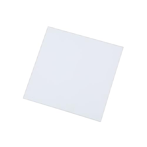 YJQHODY Nicht poröse Aluminiumoxid-Keramikplatte, Korundplatte, weiße quadratische Keramikplatte for Wärmemanagement, 1 Stück(40x40x5mm) von YJQHODY