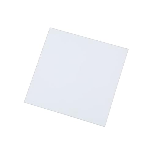YJQHODY Quadratische Zirkonia- und Keramikplatten mit hoher Zähigkeit, rechteckige, nicht poröse Substratplatten, 1 Stück(20x20x0.6mm) von YJQHODY