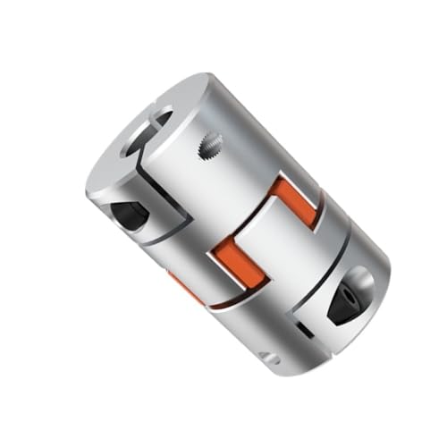 YJQHODY Schrittmotor-Koppler, elastische Kupplung D20L25, flexible Pflaumenwellenverbinder for CNC-3D-Drucker, 1 Stück(5X8mm) von YJQHODY
