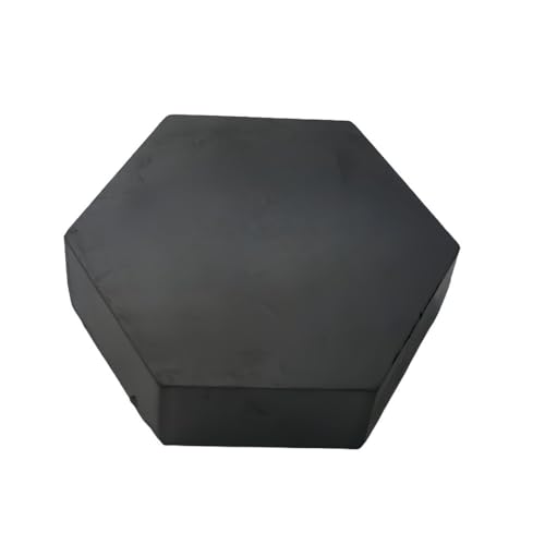 YJQHODY Sechseckige Siliziumkarbid-Keramikplatten, Versuchsplatten for die Komponentenherstellung, 1 Stück(30x11mm) von YJQHODY