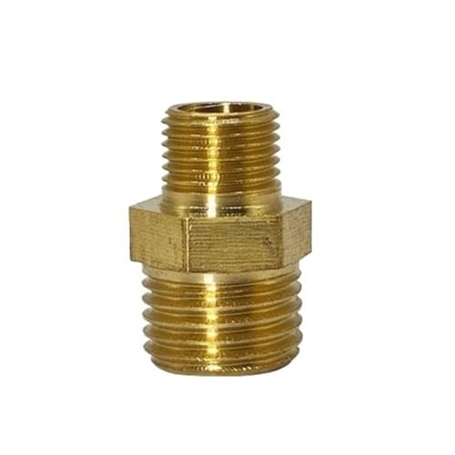 YJQHODY Sechskant-Gewinde-Rohrkupplung, Bewässerungssystem-Anschluss, Metall-Rohrverbindungsadapter, hohe Zuverlässigkeit, 1 Stück(1/8 * 1/4 inch) von YJQHODY