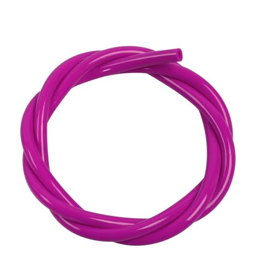 YJQHODY Silikonschlauch for Getränkerohr-Wasseranschluss, 1 Meter Länge, abriebfest, 1 Stück(Purple,3mm*5mm) von YJQHODY