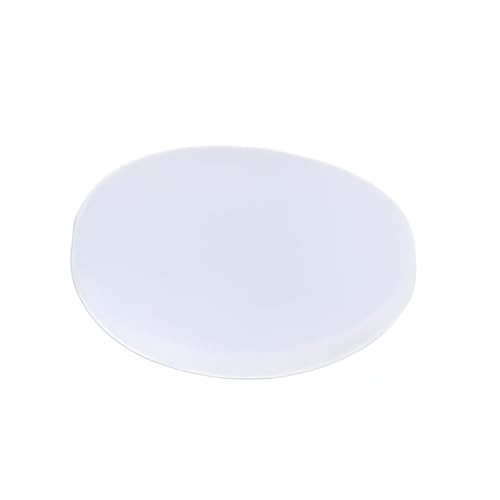 YJQHODY Weiße Platte aus Silikon-VMQ-Gummi, 10–150 mm Durchmesser, 1–8 mm dick, solide runde Dichtungsplatte, 1 Stück(30MM*1MM) von YJQHODY