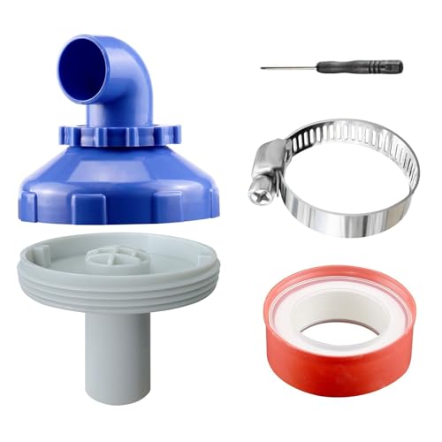 YJSDDNTY Pool Einlaufdüse 32mm, 360° Drehbar Pool Düsen Set für Swimmingpool, Pool Auslassdüse mit Pool Anschluss Zubehör, Ø32/38 Pooldüsenset, Pool Düse Verstellbar von YJSDDNTY