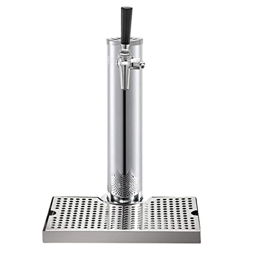 YJSG Bierspender,Bierturm Aus Edelstahl,Bierturm,Bierturm Zapfhähne Bierspender Getränkespender Trinksäule Zapfsäule Bier Draft Bier Turm Für Home Bar Pub Verwendung,Single Faucet Set+Drip Tray YJSG Bierspender,Bierturm Aus Edelstahl,Bierturm,Bierturm Zapfhähne Bierspender Getränkespender Trinksäule Zapfsäule Bier Draft Bier Turm Für Home Bar Pub Verwendung,Single Faucet Set+Drip Tray von YJSG