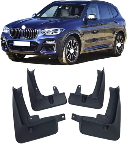 YJTYC Auto Schmutzfänger für BMW X3 G01 2018-2023, Auto Kotflügel Schutz Spritzschutz Vorne Hinten Klappen Zubehör 4 Stück Wasserdicht YJTYC Auto Schmutzfänger für BMW X3 G01 2018-2023, Auto Kotflügel Schutz Spritzschutz Vorne Hinten Klappen Zubehör 4 Stück Wasserdicht von YJTYC
