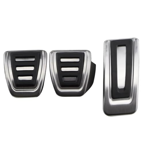 YJTYC Bremse Pedalkappen für VW UP E-UP Fox Polo T-Cross 2017-2022, Auto Gas Pedale Kraftstoff Bremspedal Pads Abdeckung Edelstahl Fußpedal Fußstütze Pedal,MT YJTYC Bremse Pedalkappen für VW UP E-UP Fox Polo T-Cross 2017-2022, Auto Gas Pedale Kraftstoff Bremspedal Pads Abdeckung Edelstahl Fußpedal Fußstütze Pedal,MT von YJTYC