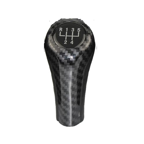YJTYC Schaltknauf Abdeckung für BMW 5 SERIES E60 E61, Manuelles Getriebe Schalthebel Abdeckung Auto Schaltknaufabdeckung Schaltgriffabdeckung, 5 speed YJTYC Schaltknauf Abdeckung für BMW 5 SERIES E60 E61, Manuelles Getriebe Schalthebel Abdeckung Auto Schaltknaufabdeckung Schaltgriffabdeckung, 5 speed von YJTYC